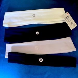 Bundle of (4) Lululemon Fly Away Tamer Headbands
